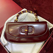 Fortok Gucci Bamboo Diva bag Rouge 26.6x13x8cm - 1