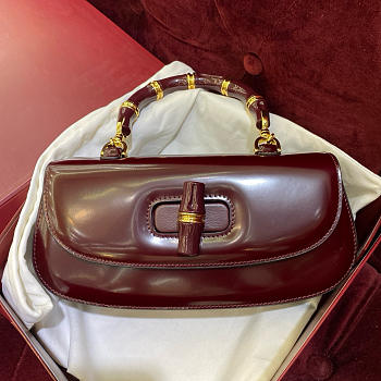 Fortok Gucci Bamboo Diva bag Rouge 26.6x13x8cm