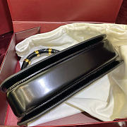 Fortok Gucci Bamboo Diva bag Black 26.6x13x8cm - 6