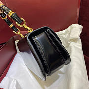 Fortok Gucci Bamboo Diva bag Black 26.6x13x8cm - 5