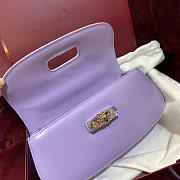 Fortok Gucci Bamboo Diva bag Baby Purple 26.6x13x8cm - 3