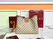 Fortok Gucci Padlock shoulder bag Brown 29×23.5×15.5cm - 3
