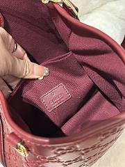 Fortok Gucci GG Emblem small bucket bag Rouge 19×18×11cm - 2