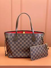 Fortok Louis Vuitton Neverfull DAMIER EBENE 29x21x12CM  - 6