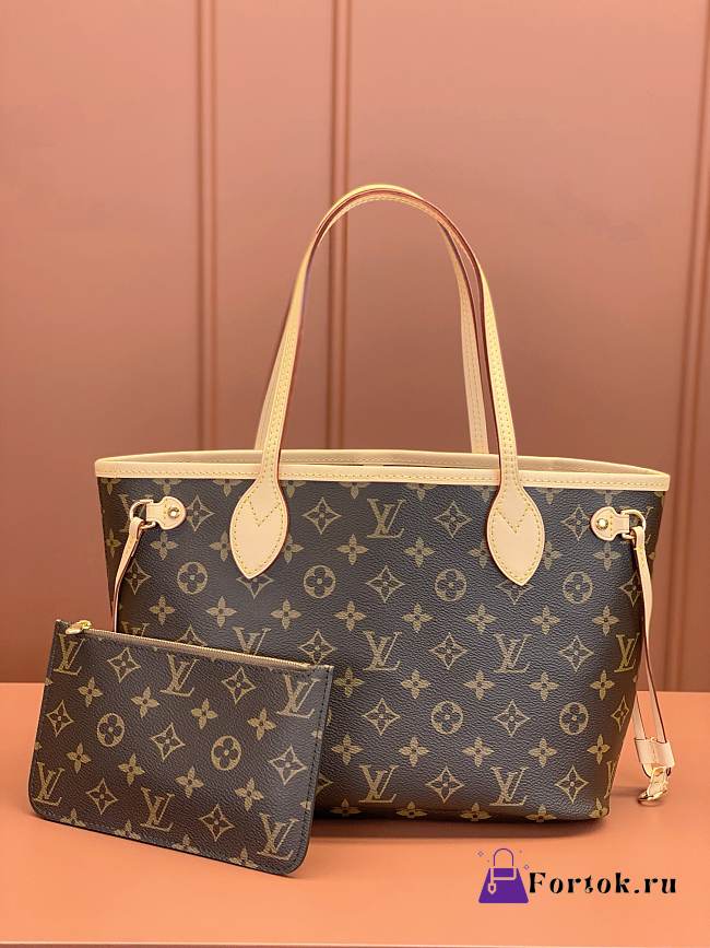 Fortok Louis Vuitton Neverfull Monogram 29x21x12CM  - 1