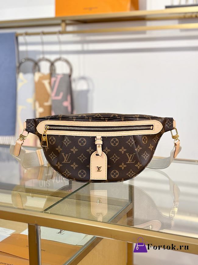 Fortok Louis Vuitton Monogram High Rise Bumbag 38x16x8cm - 1