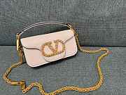 Fortok Valentino Garavani Locò mini bag Pink beige 20x11x5cm - 1