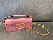Fortok Valentino Garavani Locò mini bag Shinning Pink 27x13x6cm  - 4