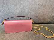 Fortok Valentino Garavani Locò mini bag Shinning Pink 27x13x6cm  - 3