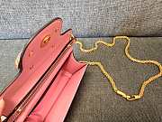 Fortok Valentino Garavani Locò mini bag Shinning Pink 20x11x5cm  - 6
