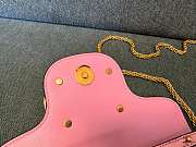 Fortok Valentino Garavani Locò mini bag Shinning Pink 20x11x5cm  - 5