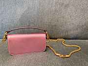 Fortok Valentino Garavani Locò mini bag Shinning Pink 20x11x5cm  - 3