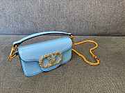 Fortok Valentino Garavani Locò mini bag Blue 20x11x5cm - 3