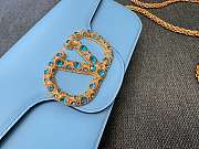 Fortok Valentino Garavani Locò mini bag Blue 27x13x6cm  - 4