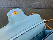 Fortok Valentino Garavani Locò mini bag Blue 27x13x6cm  - 3