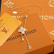 Fortok Louis Vuitton Necklace Flower  - 1