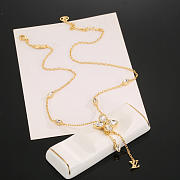 Fortok Louis Vuitton Necklace Flower  - 3