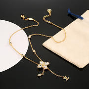 Fortok Louis Vuitton Necklace Flower  - 2