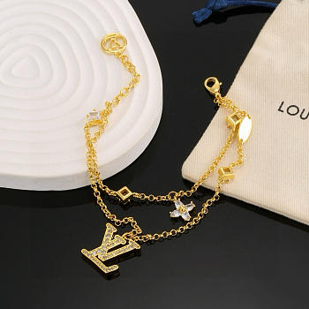 Fortok Louis Vuitton Double Necklace