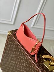 Fortok Louis Vuitton Pochette LV Bloom Red 23 × 10 × 4 cm - 3