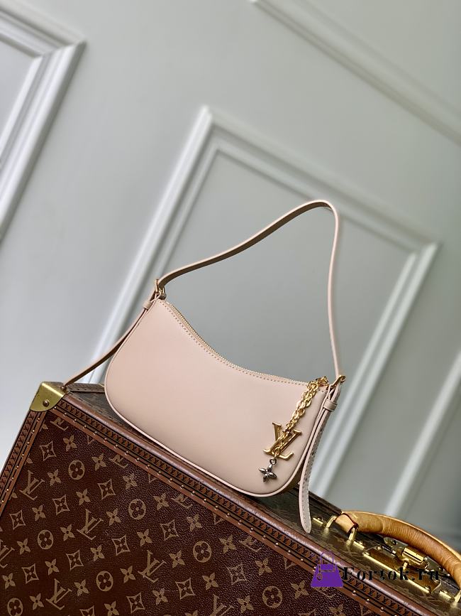Fortok Louis Vuitton Pochette LV Bloom Beige 23 × 10 × 4 cm - 1