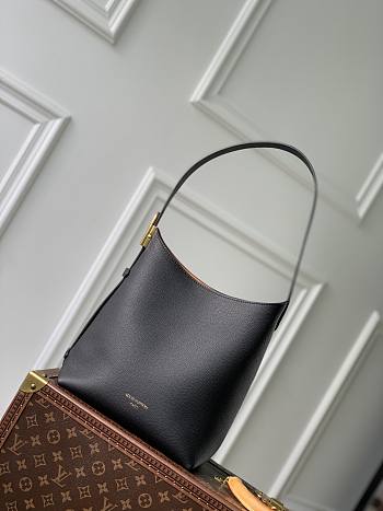 Fortok Louis Vuitton Low Key Hobo Black 24 x 28 x 16 cm