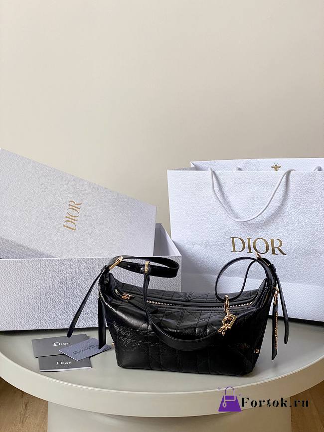 Fortok Dior D-journey Black bag 25.5×14.5×14cm - 1