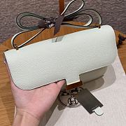 Fortok Hermès Constance Vert Fizz bag Epsom Gold Hardware 24*14*8cm  - 4