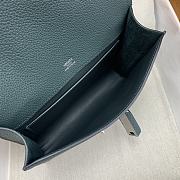 Fortok Hermès Sac A Depeches 21 Bag Dark Green 21cm Togo Leather - 2