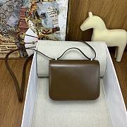 Fortok Hermes Constance 19cm S3 Brown With Silver Hardware - 4