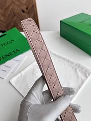 Fortok  Bottega Veneta belt taupe-pink Gold Hardware - 6