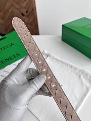 Fortok  Bottega Veneta belt taupe-pink Gold Hardware - 2