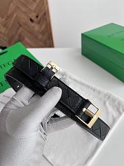 Fortok Bottega Veneta belt Black Gold Hardware - 5