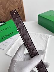Fortok Bottega Veneta belt Brown Gold Hardware - 6