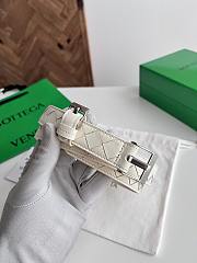 Fortok Bottega Veneta belt White Silver Hardware - 4