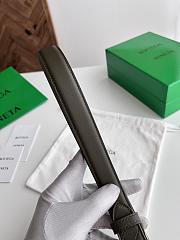Fortok Bottega Veneta belt dark olive green Gold Hardware 2.5cm - 5