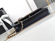 Fortok Chanel 24A Chain Wallet Black AS4900 15 x 24,5 x 4 cm - 6