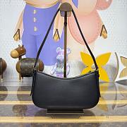 Fortok Louis Vuitton Pochette Bloom Black M25525 23x10x4CM - 4