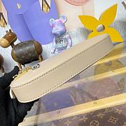 Fortok Louis Vuitton Pochette Bloom Sand M25784 23x10x4CM - 3