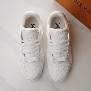 Fortok Louis Vuitton LV Trainer Sneaker 1AHT83 White - 6