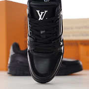 Fortok Louis Vuitton LV Trainer Sneaker 1AIKRP Denim Noir - 2