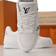 Fortok Louis Vuitton LV Trainer Sneaker 1AIKR6 White - 5