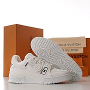 Fortok Louis Vuitton LV Trainer Sneaker 1AIKR6 White - 4