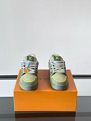 Fortok Louis Vuitton LV Trainer Outdoor Sneaker 1AHTG3 Green - 4