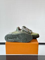 Fortok Louis Vuitton LV Trainer Outdoor Sneaker 1AHTG3 Green - 2