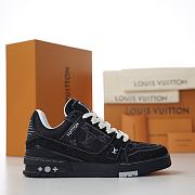 Fortok Louis Vuitton LV Trainer Sneaker Black - 2