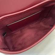 Fortok GG Emblem small shoulder bag Rouge 20.5 x 13 x 7 cm - 2