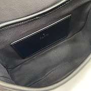 Fortok GG Emblem small shoulder bag Black 20.5 x 13 x 7 cm - 2