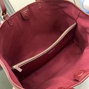 Fortok Gucci GG Emblem large tote bag Rouge 38 x 25 x 15 cm - 2