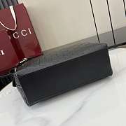 Fortok Gucci GG Emblem shoulder bag Black 24 x 26 x 10 cm - 6